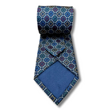 Black Diamond Neat Woven Silk Tie Hand Finished